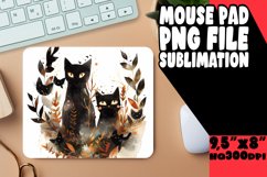 Halloween Watercolor Art Mouse Pad PNG Product Image 1