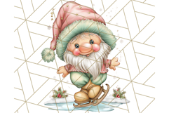 Scandinavian Christmas Gnomes Clipart PNG, Cute Gnome Png Product Image 2