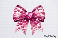 Coquette Valentine Clipart PNG Product Image 1