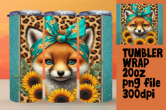 ELEGANT 20oz Tumbler Design for Any Occasion , Cute Animals Product Image 1