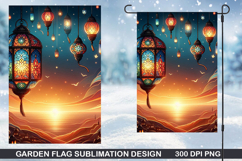 Garden Flag Sublimation| Halloween Garden Flag PNG Product Image 1