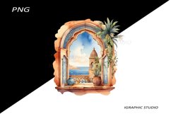 Watercolor Moroccan Clipart Product Image 1