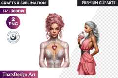 Romantic Couple Fantasy Bride Graphics valentines day png Product Image 1