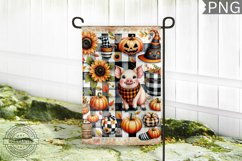 Fall Garden Flag Sublimation - Garden Flag PNG Design Product Image 1