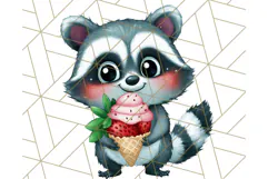 Strawberry Fruit PNG Clipart, Adorable Kawaii Characters Png Product Image 2
