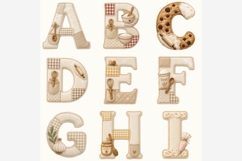 Kitchen Alphabet PNG Bundle Product Image 3