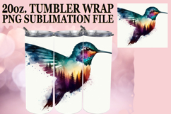 Luminous moments 20oz tumbler wrap, Animals Art Product Image 1