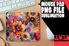 Modern Flower Embroidery Sublimation Product Image 1
