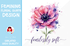 Feminine Floral Design Watercolor Flower Illustration Product Image 1