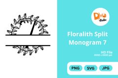 Floralith Split Monogram Product Image 1