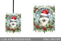 Cute Wolf Car Air Freshener. Christmas Car Air Freshener Product Image 1