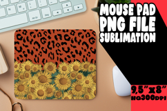 CHEERFUL MOUSE PAD SUBLIMATION INSPIRATION, Leopard Print Product Image 1