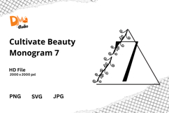 Cultivate Beauty Monogram Product Image 1