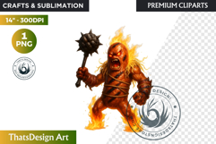 Fantasy Food Characters RPG Clipart PNG Graphics Product Image 1