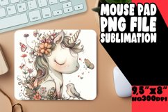 Sparkling Holiday Unicorn Magic Mouse Pads Product Image 1