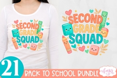 Back to school shirt PNG BUNDLE, Cute teacher sublimation Product Image 12