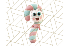Kawaii Christmas Yeti PNG Clipart, Cute Bigfoot Holiday Art Product Image 2