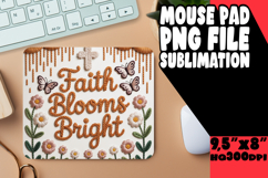 JOYFUL desk pad Sublimation Art, Christian Product Image 1