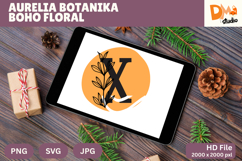 Aurelia Botanika Boho Floral Monogram Product Image 1
