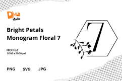 Bright Petals Monogram Floral Product Image 1