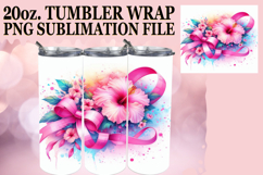 ENCHANTING VIEWS 20oz TUMBLER WRAP, Flowers Product Image 1