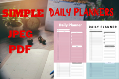 best simplest Daily planner freebie 42,free planners Product Image 3