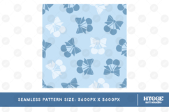 America 4th July Coquette Cherry Bow Seamless Pattern Bundle Product Image 7
