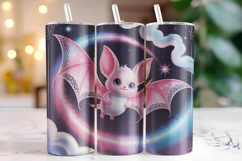 Halloween Bat Tumbler Wrap | Sublimation | Tumblers Product Image 1