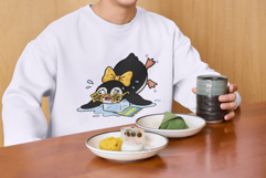 Summer Funny Penguin Clipart Product Image 6