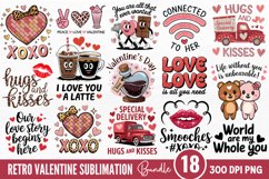 Retro Valentine Sublimation Bundle PNG Product Image 1