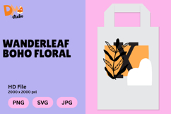 Wanderleaf Boho Floral Monogram Product Image 1