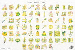 Summer Sewing Studio Clipart Product Image 4