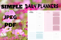 best simplest Daily planner freebie 37,free planners Product Image 3