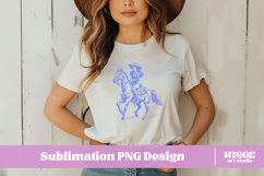Funny Sarcastic Cowgirl American Women Girl Power PNG DTF Product Image 2