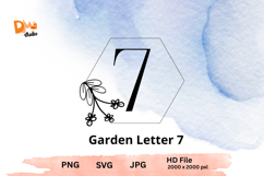 Garden Letter Monogram Product Image 1