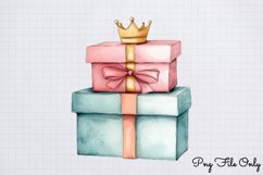 Royal Christmas Clipart Sublimation PNG Product Image 1