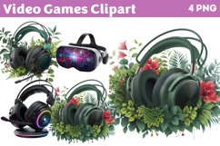 Video Games Clipart PNG Product Image 1