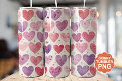 Valentine Heart Tumbler | Valentine Tumbler Wrap Product Image 1