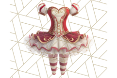 Nutcracker Ballet Clipart, Holiday Ballerina PNG Art Product Image 2