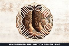 Boots Wind Spinner Sublimation Design Product Image 1