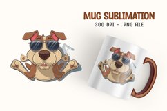 Sarcastic dog mug sublimation png Product Image 1