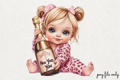 Pink leopard girl for Happy Clipart PNG Product Image 1