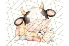 Pastel Farm Nursery PNG Clipart, Baby Animals And Elements Product Image 2
