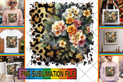 Bright TSHIRT Magic PNG, Leopard Prints Product Image 1