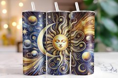 Sun moon Tumbler Wrap | Sublimation | Tumblers Product Image 1