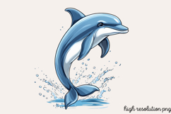 Watercolor Coastal Clipart PNG Product Image 1