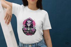 Spooky Season Queen Halloween Sublimation, Pink Halloween Product Image 3