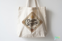 Retro Summer Quotes Labels Clipart Product Image 3