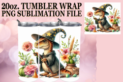 Bright Nights 20oz tumbler wrap, Dino Product Image 1