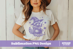Funny Sarcastic Feral Witch Raccoon Halloween PNG DTF Bundle Product Image 17
